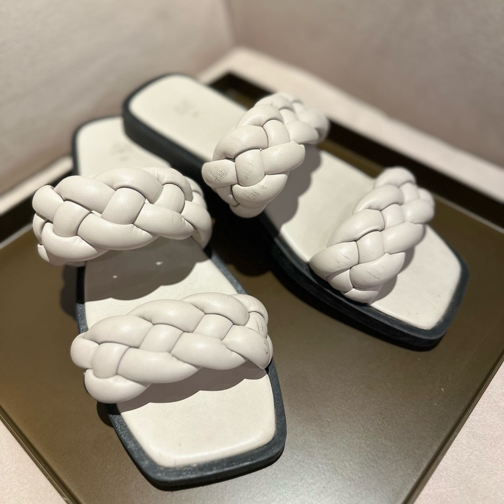 H&M Grey Braided Women's Sandals
